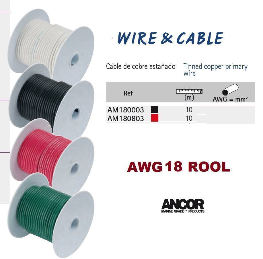 Ancor Wire 18 Awg 0 8mm