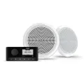 Fusion® Stereo and Speaker Kits MS-RA210 and XS Classic White Speaker Kit