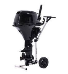 Outboard Motor Trolley with engine