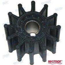 Impeller fits Volvo/Crusader/Cummins/Perkins/Onan/Kohler/Westerbeke/ for pump with belt drive AQ 190A, AQ 240A 835874