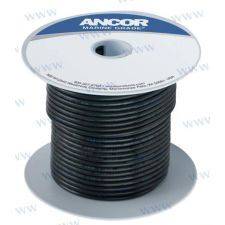 Ancor Tinned Copper Wire, 18 AWG (0.8mm²), Black Priced Per 50cm