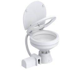 SEAFLO ELECTRIC MARINE TOILET SFMTE1-01/ SFMTE2-01 12V OR 24V Both pump & bowl are interchangeable with JABSCO lide open