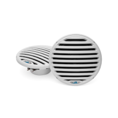Aquatic AV GP1 Gauge Size Sterio & Economy 6.5'' Speakers in White (2 speakers)