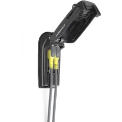 Rokk Scanstrut Charge Waterproof Dual USB Charge Socket 12/24v Side view hatch open