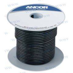 Ancor Tinned Copper Wire, 18 AWG (0.8mm²), Black Priced Per 50cm