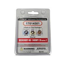 Solas Mercury 40-140 HP Rubber Hub Prop Hardware Kit D Series (17014501) back