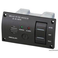 Osculati Panel Switch with Audible Alarm for Bilge Pumps out of the box